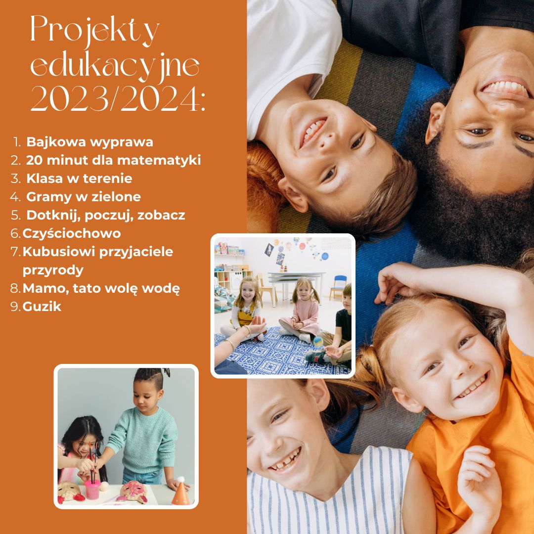 Projekty, w których bierzemy udział w roku szkolnym 23/24