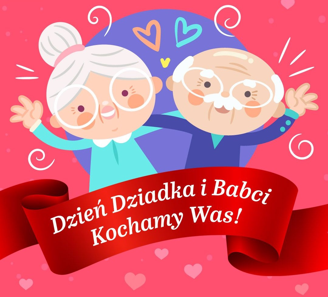 Kochani Dziadkowie! Z okazji Waszego święta, wnuczęta życzą Wam zdrowia, pogody ducha, radości w sercu i na twarzy 💗