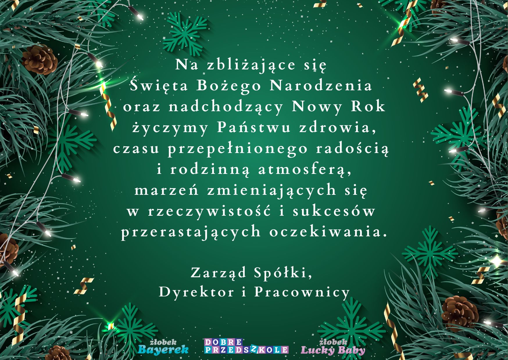 ŻYCZENIA ŚWIĄTECZNE 🎅